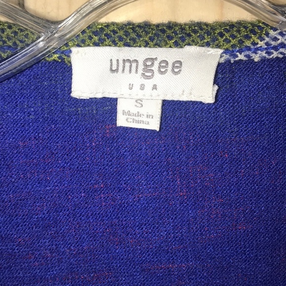 Umgee Color Block Cardigan S - Picture 3 of 7